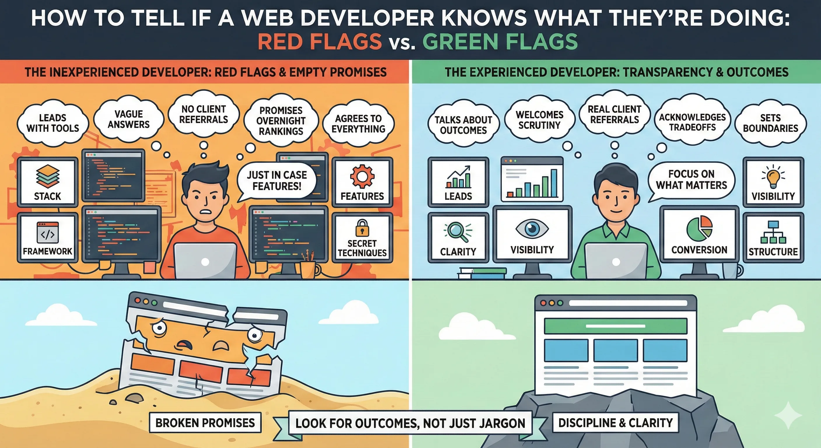 How to Tell If a Web Developer Actually Knows What They're Doing