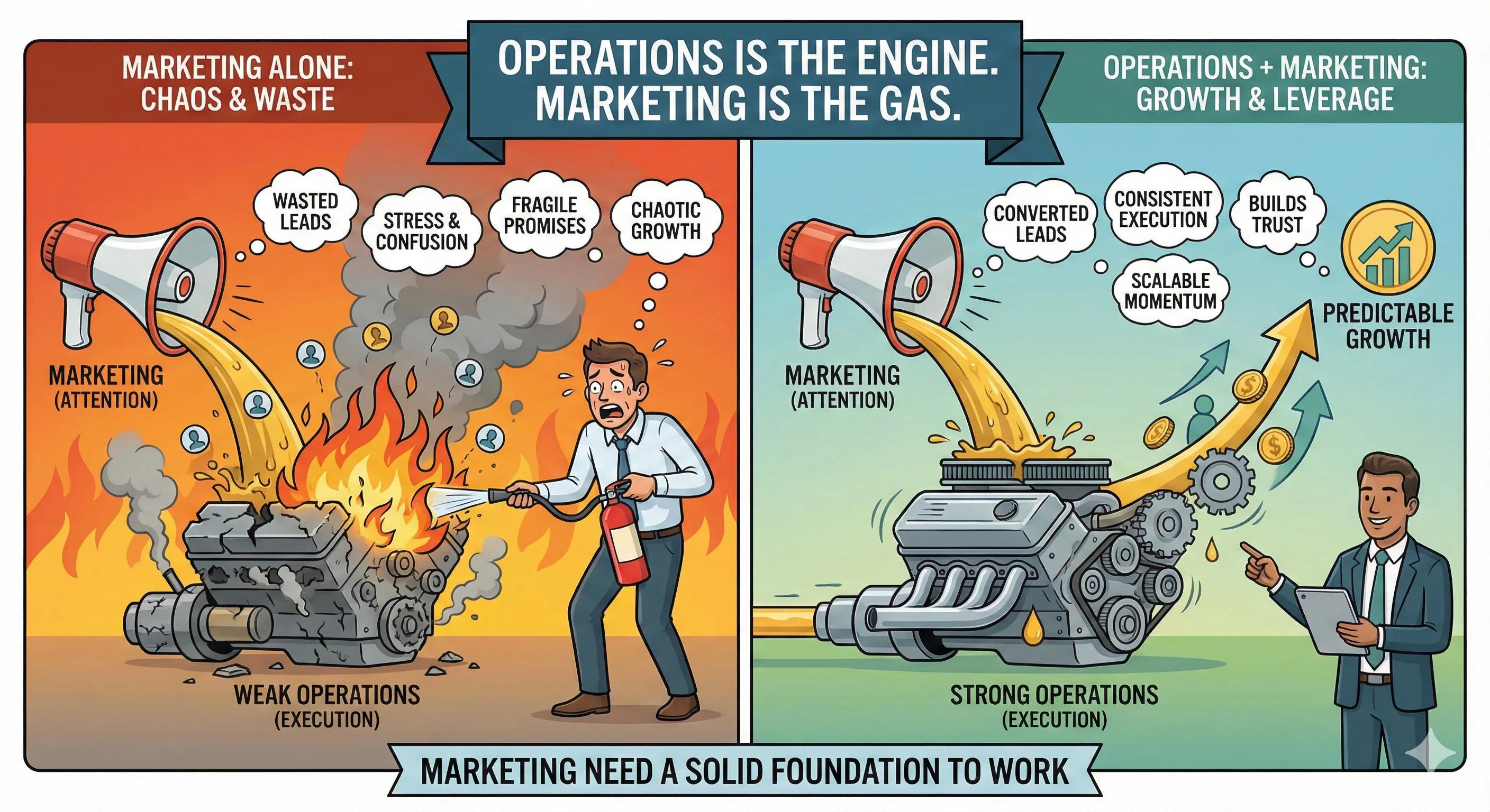 Operations Is What Makes Marketing Work